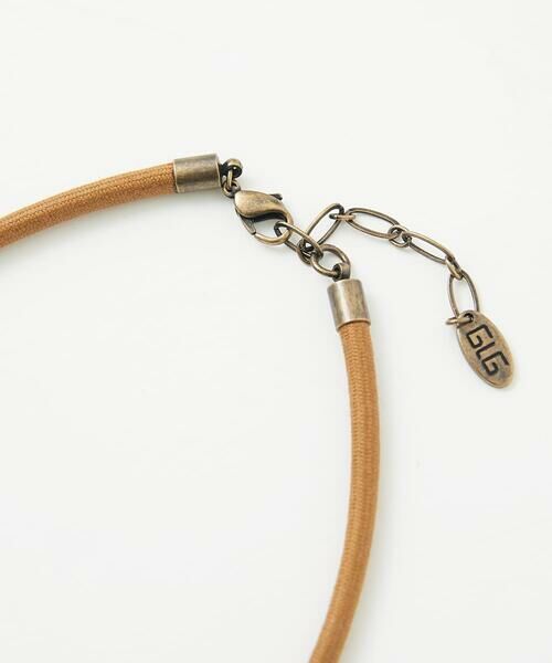 GIANNI LO GIUDICE / ジャンニ・ロ・ジュディチェ ネックレス・ペンダント・チョーカー | [日本製]ウッドビーズストーンネックレス | 詳細2