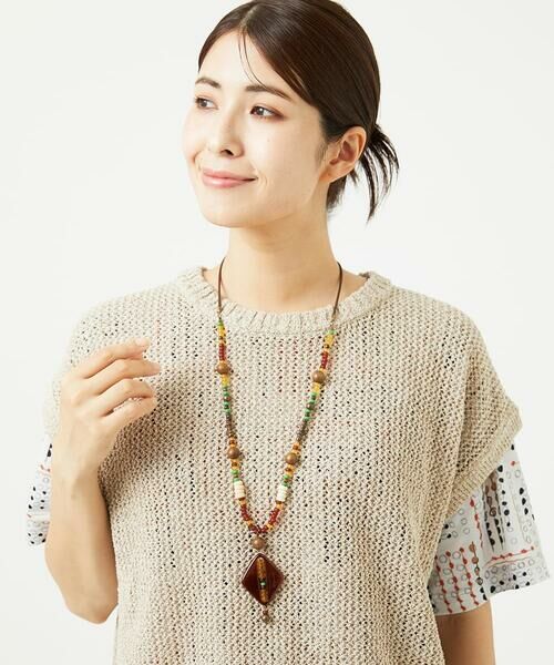 GIANNI LO GIUDICE / ジャンニ・ロ・ジュディチェ ネックレス・ペンダント・チョーカー | [日本製]ナチュラルビーズネックレス | 詳細5