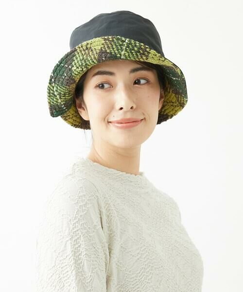 GIANNI LO GIUDICE / ジャンニ・ロ・ジュディチェ キャップ | 二重つば異素材イタリアハット | 詳細1