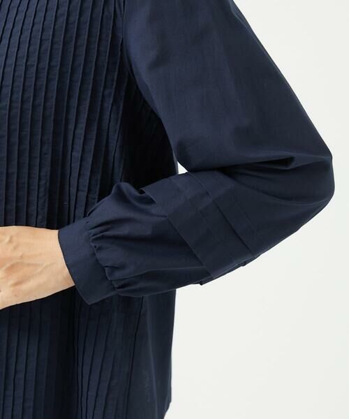 GIANNI LO GIUDICE / ジャンニ・ロ・ジュディチェ シャツ・ブラウス | [洗える]コットンローンピンタックブラウス | 詳細10