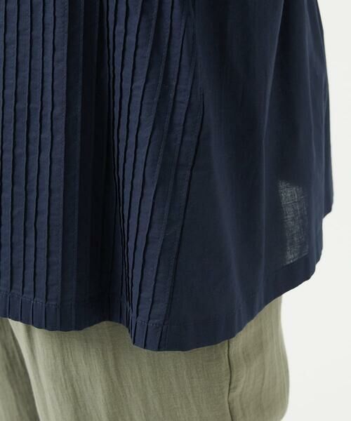 GIANNI LO GIUDICE / ジャンニ・ロ・ジュディチェ シャツ・ブラウス | [洗える]コットンローンピンタックブラウス | 詳細11