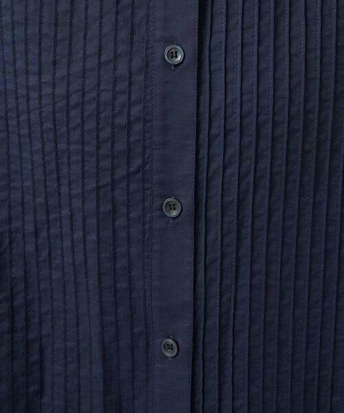 GIANNI LO GIUDICE / ジャンニ・ロ・ジュディチェ シャツ・ブラウス | [洗える]コットンローンピンタックブラウス | 詳細12