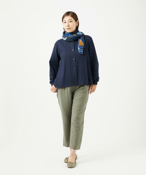 GIANNI LO GIUDICE / ジャンニ・ロ・ジュディチェ シャツ・ブラウス | [洗える]コットンローンピンタックブラウス | 詳細18