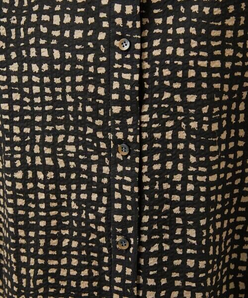 GIANNI LO GIUDICE / ジャンニ・ロ・ジュディチェ シャツ・ブラウス | [洗える・日本製]ミラクルウェーブブロックプリントブラウス | 詳細17