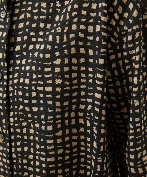 GIANNI LO GIUDICE / ジャンニ・ロ・ジュディチェ シャツ・ブラウス | [洗える・日本製]ミラクルウェーブブロックプリントブラウス | 詳細18