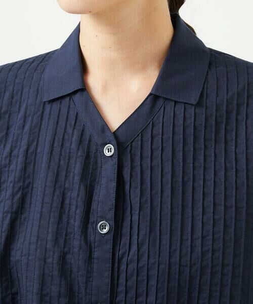 GIANNI LO GIUDICE / ジャンニ・ロ・ジュディチェ ロング・マキシ丈ワンピース | [洗える]コットンローンピンタックロングブラウス | 詳細10