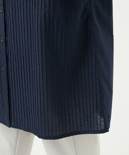 GIANNI LO GIUDICE / ジャンニ・ロ・ジュディチェ ロング・マキシ丈ワンピース | [洗える]コットンローンピンタックロングブラウス | 詳細14