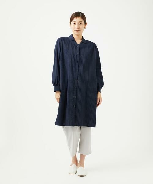 GIANNI LO GIUDICE / ジャンニ・ロ・ジュディチェ ロング・マキシ丈ワンピース | [洗える]コットンローンピンタックロングブラウス | 詳細17