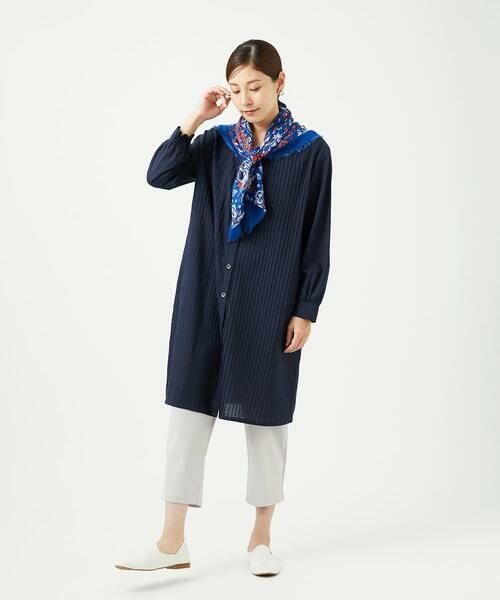 GIANNI LO GIUDICE / ジャンニ・ロ・ジュディチェ ロング・マキシ丈ワンピース | [洗える]コットンローンピンタックロングブラウス | 詳細19