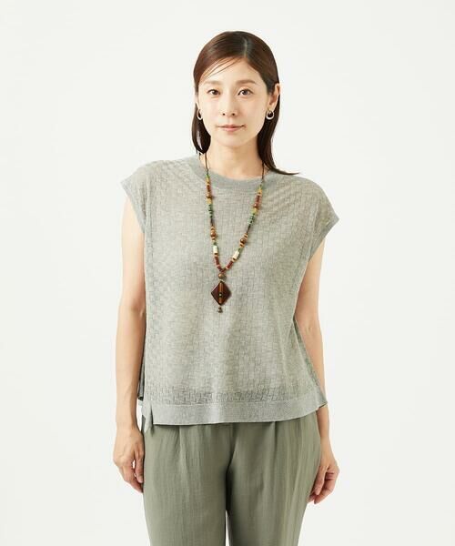 GIANNI LO GIUDICE / ジャンニ・ロ・ジュディチェ ニット・セーター | [洗える]Levitaニットベスト | 詳細10