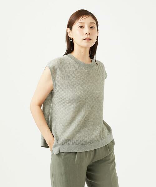 GIANNI LO GIUDICE / ジャンニ・ロ・ジュディチェ ニット・セーター | [洗える]Levitaニットベスト | 詳細9