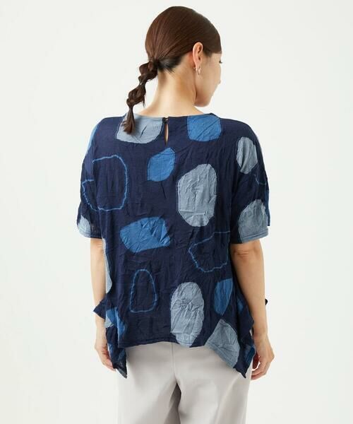 GIANNI LO GIUDICE / ジャンニ・ロ・ジュディチェ カットソー | [洗える・日本製]キャッチワッシャージャガードフリルカットソー | 詳細4