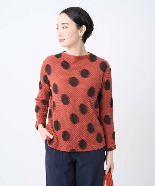 GIANNI LO GIUDICE / ジャンニ・ロ・ジュディチェ カットソー | [洗える・日本製]強撚コットンドットカットソー | 詳細1