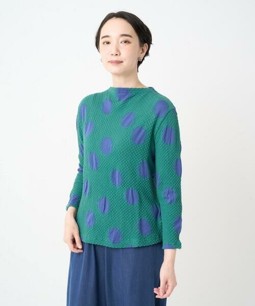 GIANNI LO GIUDICE / ジャンニ・ロ・ジュディチェ カットソー | [洗える・日本製]強撚コットンドットカットソー | 詳細6