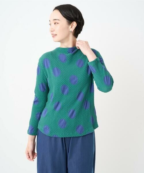 GIANNI LO GIUDICE / ジャンニ・ロ・ジュディチェ カットソー | [洗える・日本製]強撚コットンドットカットソー | 詳細7