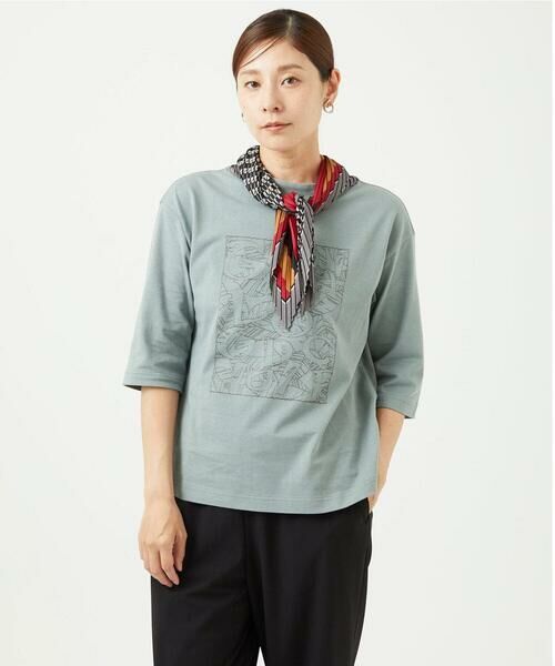 GIANNI LO GIUDICE / ジャンニ・ロ・ジュディチェ カットソー | [洗える・日本製]エココットンカットソー | 詳細5