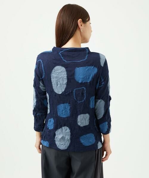 GIANNI LO GIUDICE / ジャンニ・ロ・ジュディチェ カットソー | [洗える・日本製]キャッチワッシャージャガードクルーネックカットソー | 詳細5