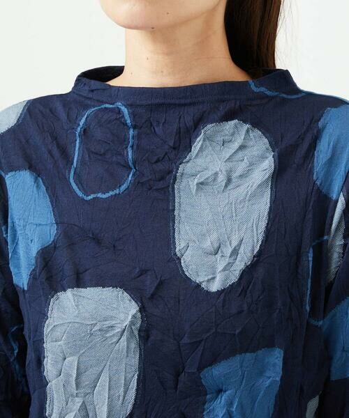 GIANNI LO GIUDICE / ジャンニ・ロ・ジュディチェ カットソー | [洗える・日本製]キャッチワッシャージャガードクルーネックカットソー | 詳細6