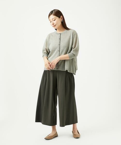 GIANNI LO GIUDICE / ジャンニ・ロ・ジュディチェ その他パンツ | [洗える・日本製]エアシルキーワイドパンツ | 詳細6
