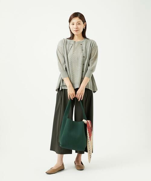 GIANNI LO GIUDICE / ジャンニ・ロ・ジュディチェ その他パンツ | [洗える・日本製]エアシルキーワイドパンツ | 詳細9