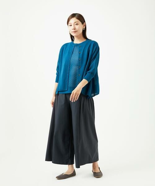 GIANNI LO GIUDICE / ジャンニ・ロ・ジュディチェ その他パンツ | [洗える・日本製]エアシルキーワイドパンツ | 詳細29