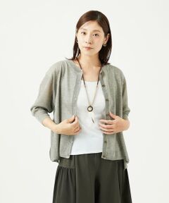 GIANNI LO GIUDICE / ジャンニ・ロ・ジュディチェ カーディガン・ボレロ | [洗える]Levitaカーディガン