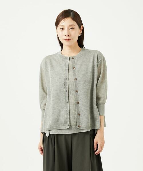 GIANNI LO GIUDICE / ジャンニ・ロ・ジュディチェ カーディガン・ボレロ | [洗える]Levitaカーディガン | 詳細14
