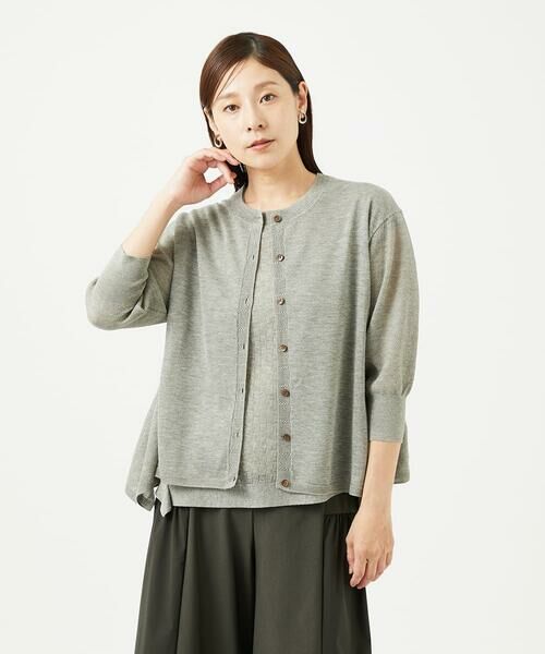 GIANNI LO GIUDICE / ジャンニ・ロ・ジュディチェ カーディガン・ボレロ | [洗える]Levitaカーディガン | 詳細15