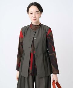 GIANNI LO GIUDICE / ジャンニ・ロ・ジュディチェ ベスト | [洗える・日本製]エアシルキーカットソージレ