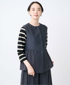 GIANNI LO GIUDICE / ジャンニ・ロ・ジュディチェ ベスト | [洗える・日本製]エアシルキーカットソージレ