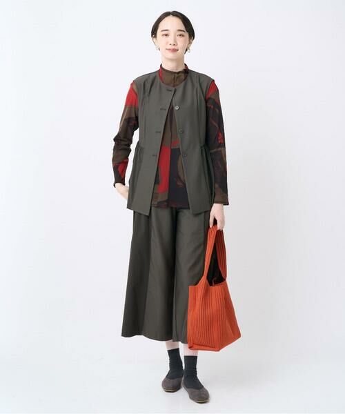 GIANNI LO GIUDICE / ジャンニ・ロ・ジュディチェ ベスト | [洗える・日本製]エアシルキーカットソージレ | 詳細3