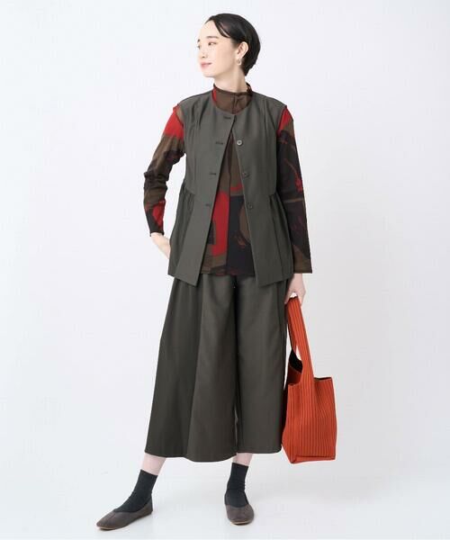 GIANNI LO GIUDICE / ジャンニ・ロ・ジュディチェ ベスト | [洗える・日本製]エアシルキーカットソージレ | 詳細4