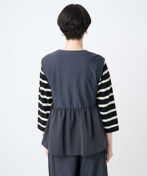 GIANNI LO GIUDICE / ジャンニ・ロ・ジュディチェ ベスト | [洗える・日本製]エアシルキーカットソージレ | 詳細10