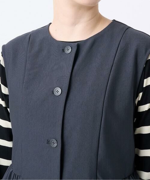 GIANNI LO GIUDICE / ジャンニ・ロ・ジュディチェ ベスト | [洗える・日本製]エアシルキーカットソージレ | 詳細11