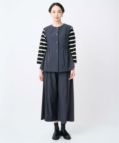 GIANNI LO GIUDICE / ジャンニ・ロ・ジュディチェ ベスト | [洗える・日本製]エアシルキーカットソージレ | 詳細16