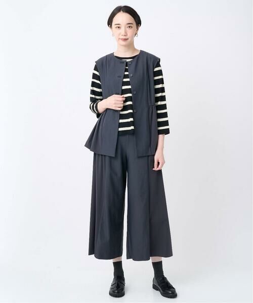 GIANNI LO GIUDICE / ジャンニ・ロ・ジュディチェ ベスト | [洗える・日本製]エアシルキーカットソージレ | 詳細17