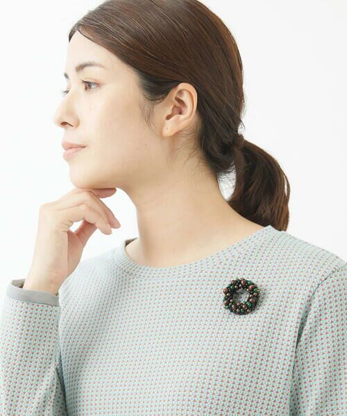 GIANNI LO GIUDICE / ジャンニ・ロ・ジュディチェ ブローチ・コサージュ | [日本製]森の和ブローチ | 詳細1