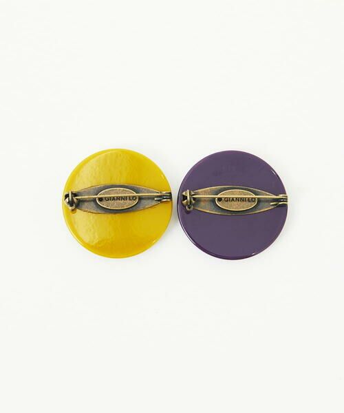 GIANNI LO GIUDICE / ジャンニ・ロ・ジュディチェ ブローチ・コサージュ | [日本製]スカルプセットブローチ | 詳細10