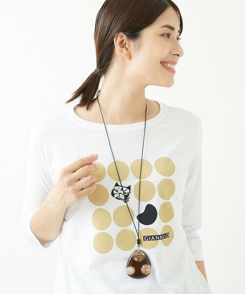 GIANNI LO GIUDICE / ジャンニ・ロ・ジュディチェ ネックレス・ペンダント・チョーカー | [日本製]ウッドパーツワントップネックレス | 詳細1