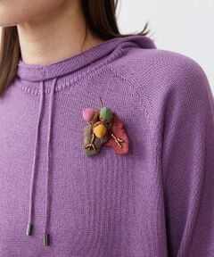 GIANNI LO GIUDICE / ジャンニ・ロ・ジュディチェ ブローチ・コサージュ | [日本製]クラフトどんぐりブローチ