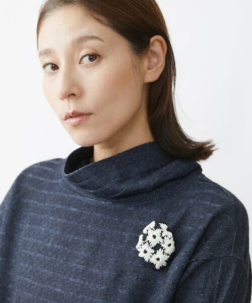 GIANNI LO GIUDICE / ジャンニ・ロ・ジュディチェ ブローチ・コサージュ | [日本製]ハナニラブローチ | 詳細1