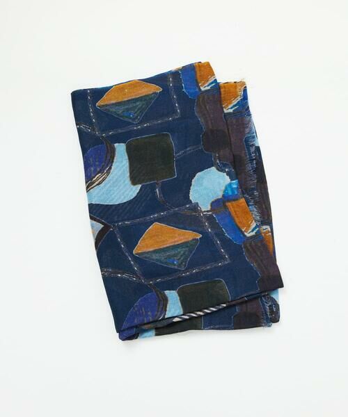 GIANNI LO GIUDICE / ジャンニ・ロ・ジュディチェ マフラー・ショール・スヌード・ストール | [洗える]グラフィカルストール | 詳細3