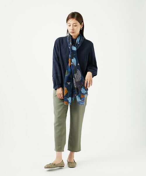 GIANNI LO GIUDICE / ジャンニ・ロ・ジュディチェ マフラー・ショール・スヌード・ストール | [洗える]グラフィカルストール | 詳細5