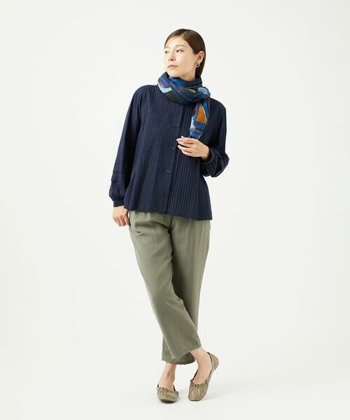 GIANNI LO GIUDICE / ジャンニ・ロ・ジュディチェ マフラー・ショール・スヌード・ストール | [洗える]グラフィカルストール | 詳細8