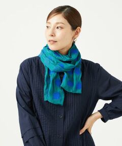 GIANNI LO GIUDICE / ジャンニ・ロ・ジュディチェ マフラー・ショール・スヌード・ストール | [洗える]ニードルパンチドットストール