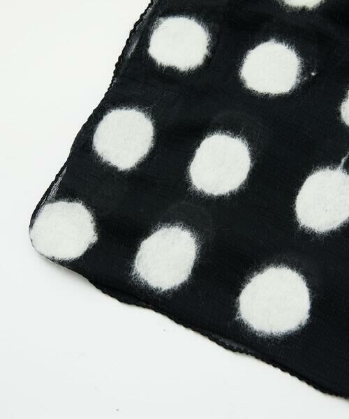 GIANNI LO GIUDICE / ジャンニ・ロ・ジュディチェ マフラー・ショール・スヌード・ストール | [洗える]ニードルパンチドットストール | 詳細10