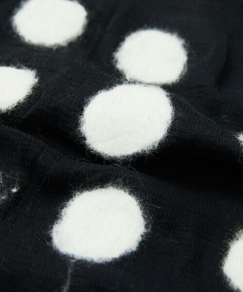 GIANNI LO GIUDICE / ジャンニ・ロ・ジュディチェ マフラー・ショール・スヌード・ストール | [洗える]ニードルパンチドットストール | 詳細11
