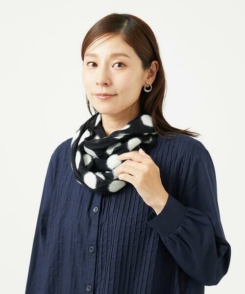 GIANNI LO GIUDICE / ジャンニ・ロ・ジュディチェ マフラー・ショール・スヌード・ストール | [洗える]ニードルパンチドットストール | 詳細7