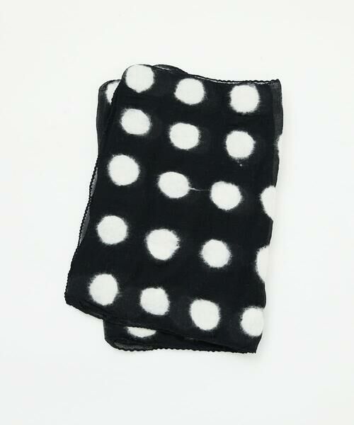 GIANNI LO GIUDICE / ジャンニ・ロ・ジュディチェ マフラー・ショール・スヌード・ストール | [洗える]ニードルパンチドットストール | 詳細9