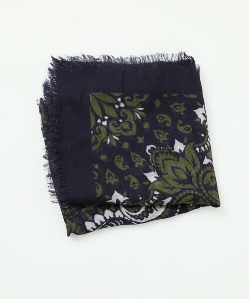 GIANNI LO GIUDICE / ジャンニ・ロ・ジュディチェ マフラー・ショール・スヌード・ストール | [洗える]スクエアサラサストール | 詳細4